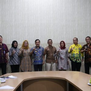 Diskominfotik selaku Koordinator Seksi Humas dan Publikasi, Peringatan HUT ke-56 Provinsi Lampung Gelar Rakor