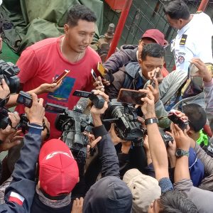 Bakamla Ri Tangkap Kapal “Kencing” Sembarangan di  Laut Lampung
