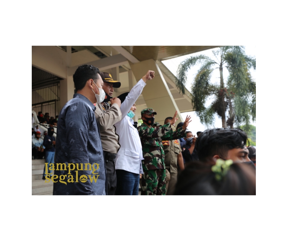 Dua Anggota DPRD Lampung Jadi Korban Anarkisme dalam Unjuk Rasa Terkait UU Cipta Kerja