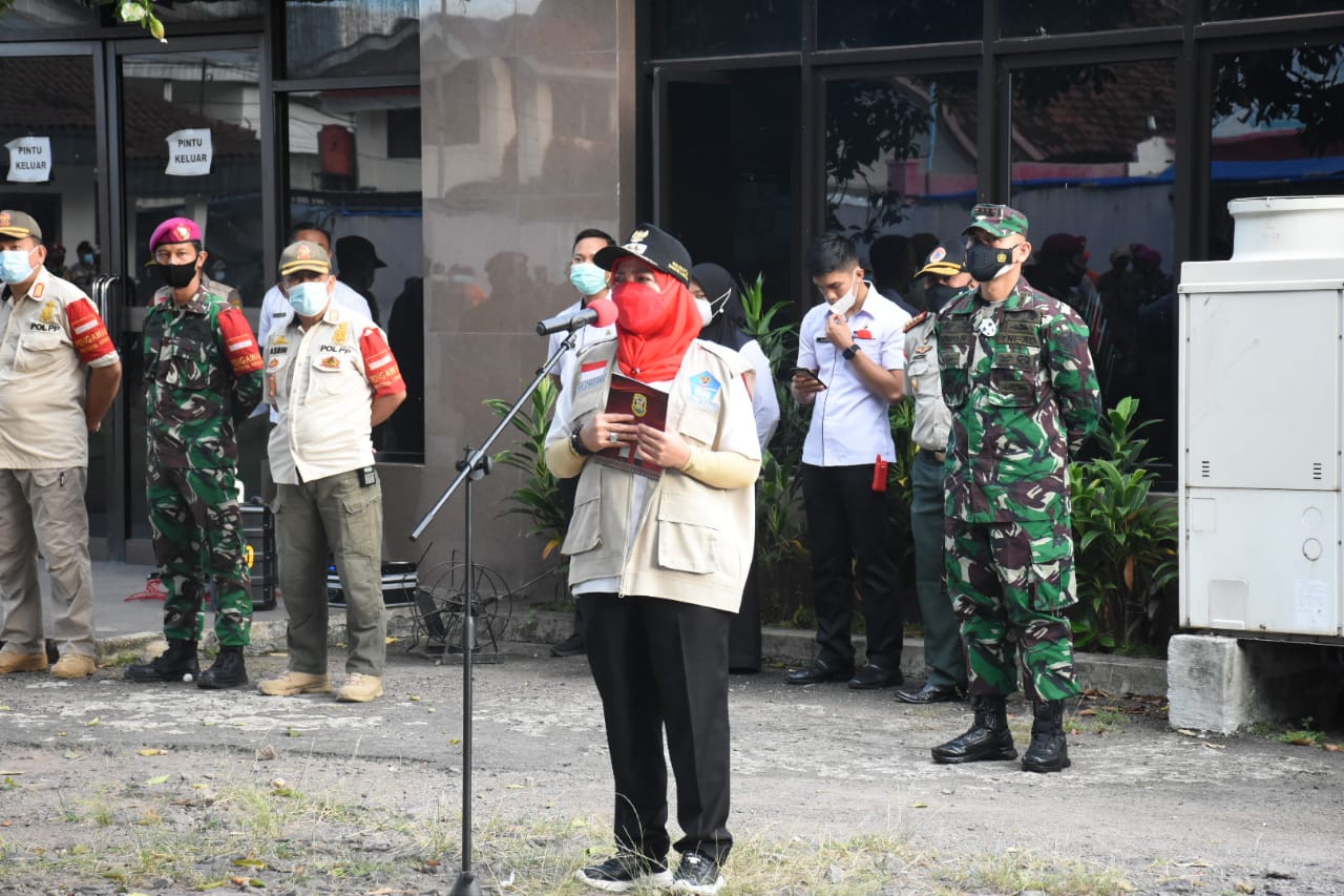 Informasi Razia Bocor, Walikota Eva Dwiana Beri Arahan ke Tim Satgas Covid 19 Bandar Lampung