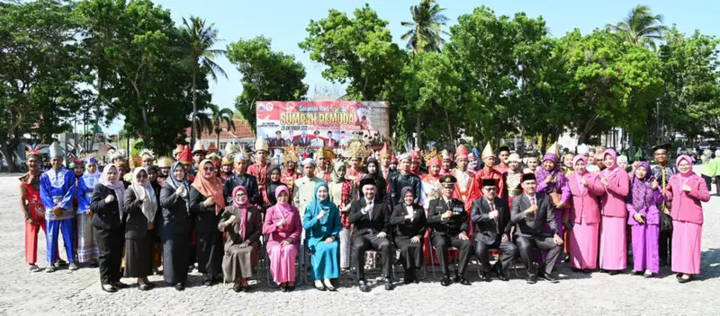 PANDU KESUMA DEWANGSA PIMPIN UPACARA HARI SUMPAH PEMUDA KE 96