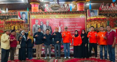 Silaturahmi dan Halal Bihalal di Lamban Gedung Kuning, Ike Edwin Ajak Komite Pewarta Independen (KoPI) Diskusi Budaya dan Sejarah Lampung