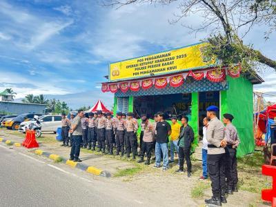 H+3 Idul Fitri, Situasi Arus Lalu Lintas di Pesisir Barat Terpantau Ramai dan Lancar