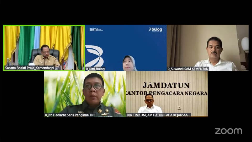 Rakor Inflasi Mendagri Inflasi Terkendali 1,17%