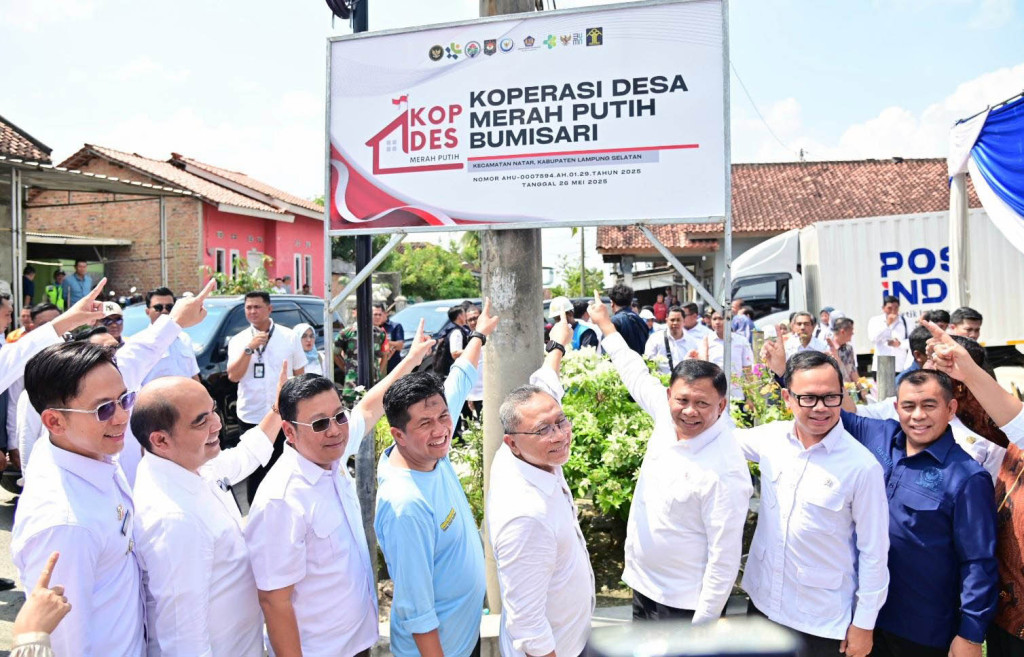 Zulkifli Hasan Apresiasi Kopdes Merah Putih Lampung Selatan