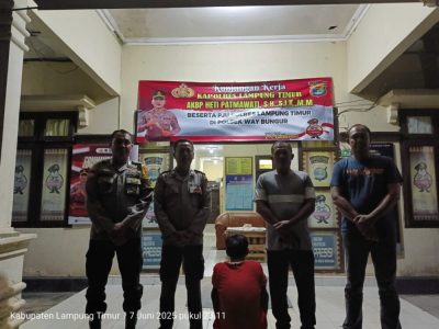 Polsek Padang Ratu Ungkap Kasus Peredaran Narkotika Jenis Ganja di Kampung Bumi Aji