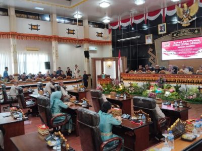 DPRD Paripurna Memperingati Hari Ulang Tahun Kota Metro Yang ke-88