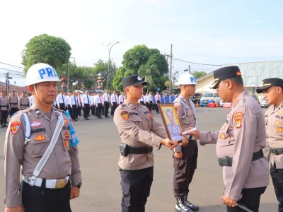 Langgar Kode Etik, Seorang Anggota Polresta Bandar Lampung Dipecat Secara Tidak Hormat