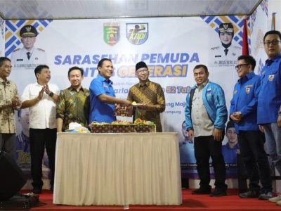 Sarasehan KNPI ke-52: Gubernur Lampung Ajak Pemuda Jadi Motor Perubahan Menuju Indonesia Emas 2045