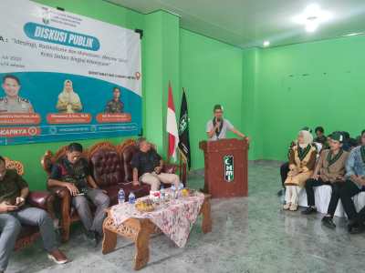 HMI Kota Metro Diskusi Ideologi, Radikalisme, dan Mahasiswa. Menakar Nalar Kritis Dalam Bingkai Kebangsaan