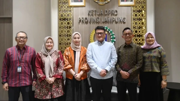 Ketua DPRD Lampung Terima Kunjungan Kantor Perwakilan BI Lampung, Bahas Sinergi Pembangunan Daerah