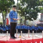 Bupati Egi Tekankan Disiplin dan Semangat Kolektif ASN di Upacara Bulanan Lampung Selatan