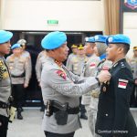 WAKAPOLRI PIMPIN UPACARA PURNA TUGAS KONTINGEN GARUDA BHAYANGKARA, TEGASKAN KOMITMEN INDONESIA UNTUK PERDAMAIAN DUNIA