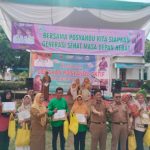 Dinas Kesehatan Kota Metro Kampanye Gerakan Posyandu Aktif