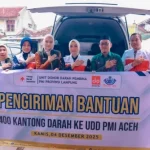 Purnama Wulan Sari Lepas Pengiriman Bantuan Kemanusiaan untuk Korban Bencana di Aceh, Sumut, dan Sumbar