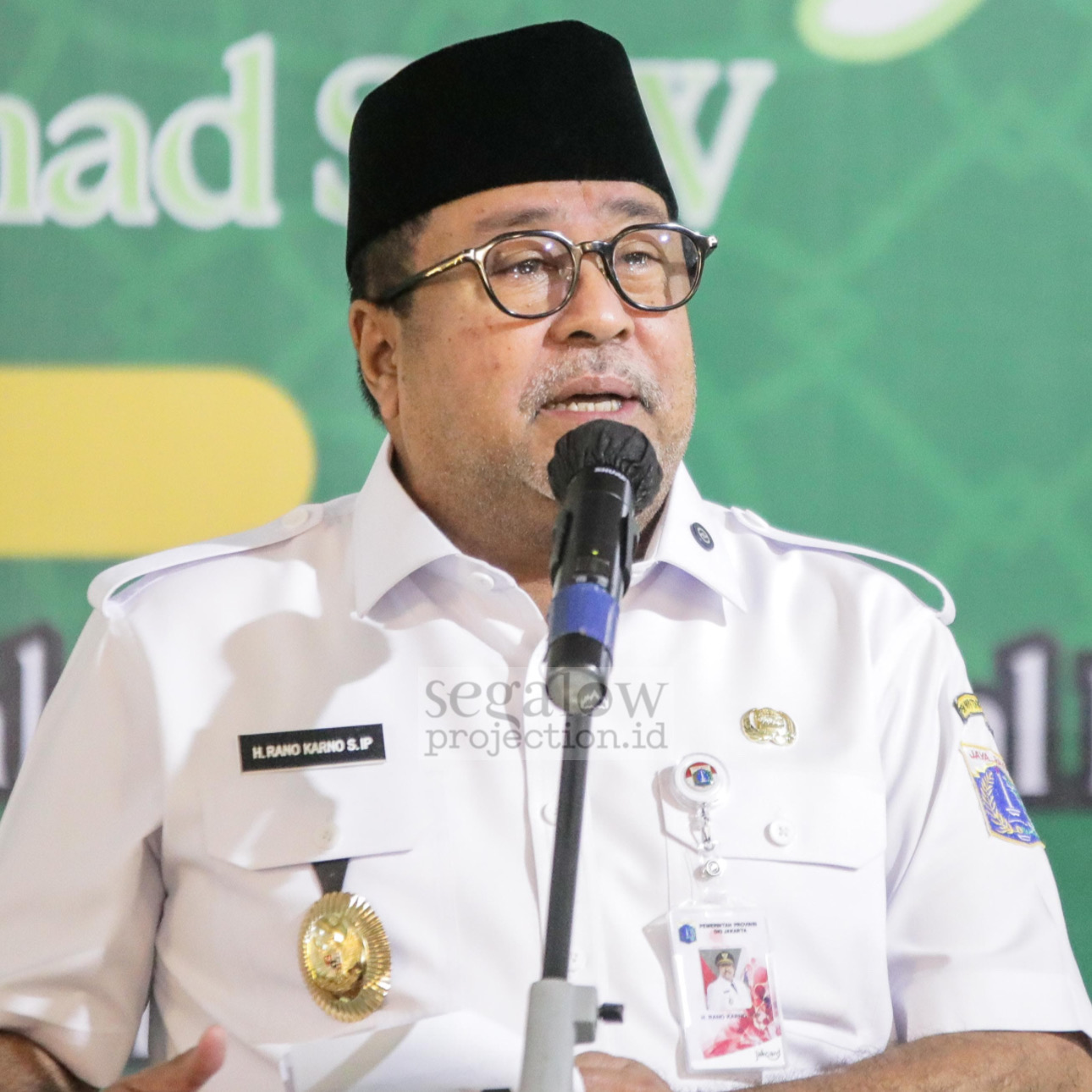 PERINGATAN ISRA MI’RAJ, WAGUB RANO DORONG ASN JAKARTA PUSAT PERKUAT KOMPAS MORAL KINERJA