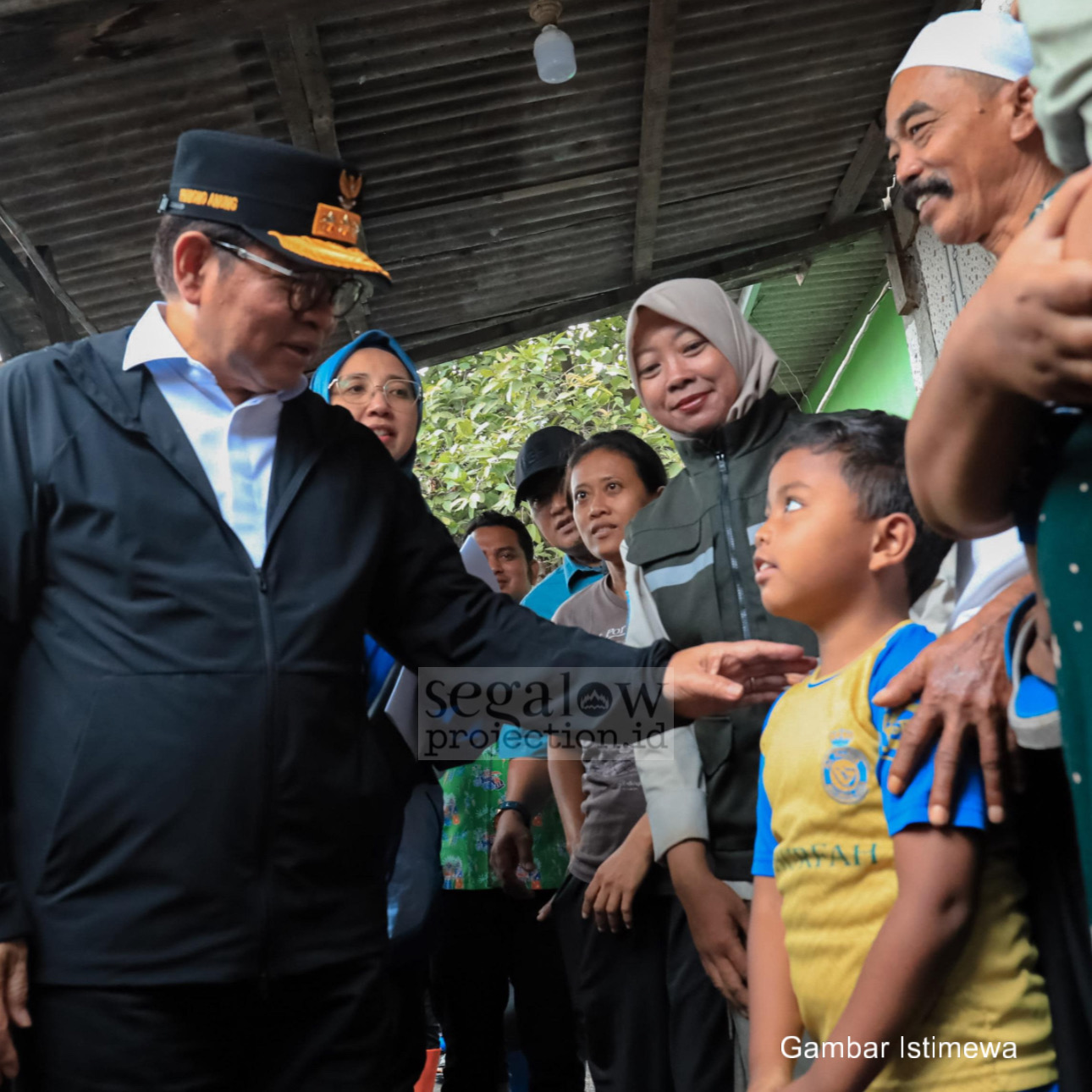 TINJAU KALI CAKUNG LAMA, PRAMONO TEGASKAN NORMALISASI JADI KUNCI PENANGANAN BANJIR