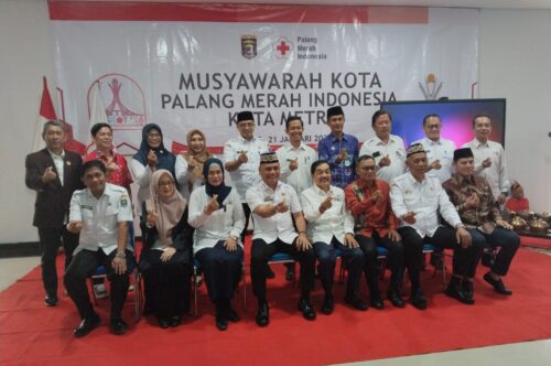 PMI Kota Metro Gelar Musyawarah Kota Tahun 2026