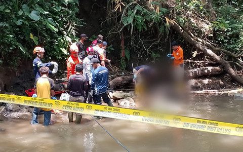 Mayat Wanita Muda Ditemukan di Sungai Jilu Malang, Mulut Tersumpal dan Tangan Terikat