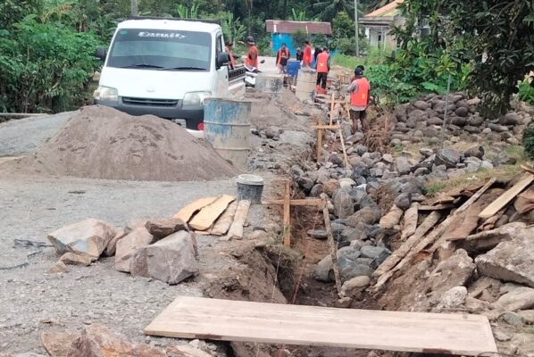 Warga Semaka Tanggamus Apresiasi Inpres Jalan Daerah, Proyek Ruas Sedayu–Kanoman Mulai Dibangun