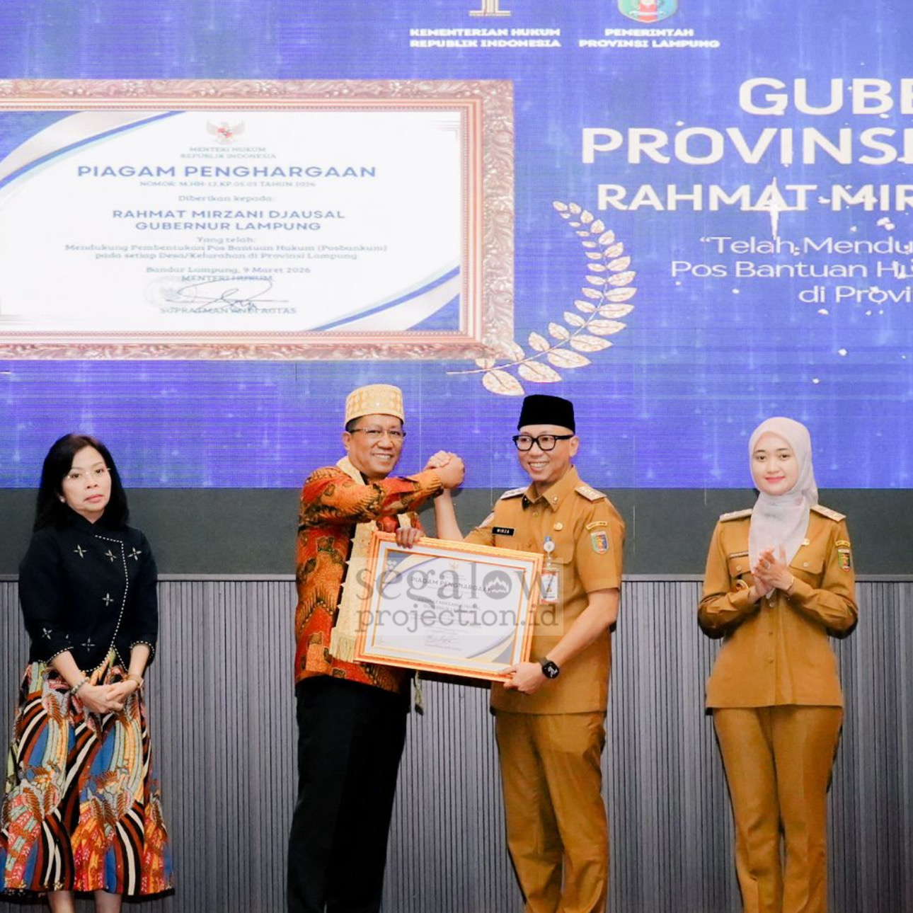 Mirza Dorong Akses Keadilan Hingga Desa, 2.651 Posbankum Resmi Dibentuk di Lampung.