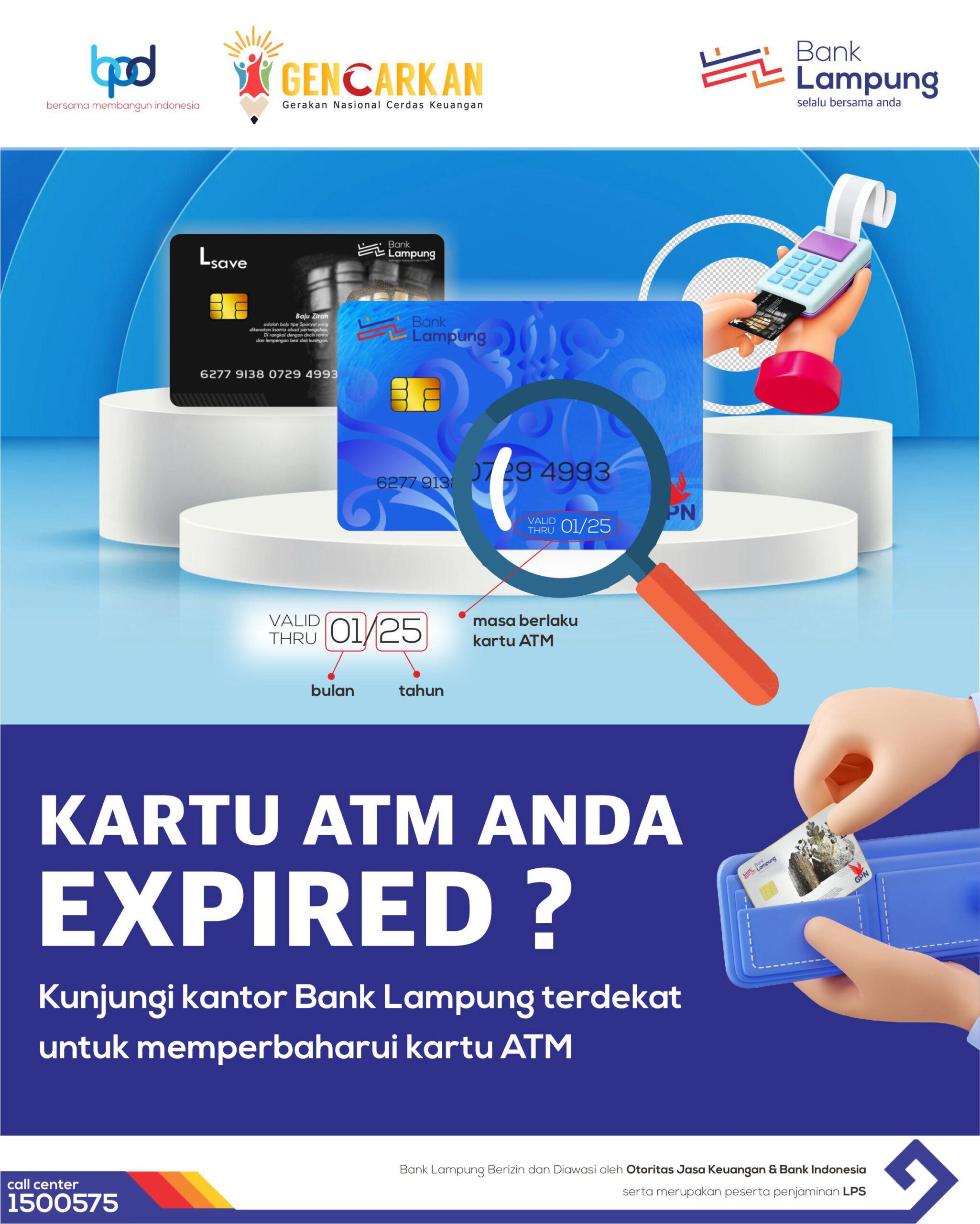 Kartu ATM anda Expired?