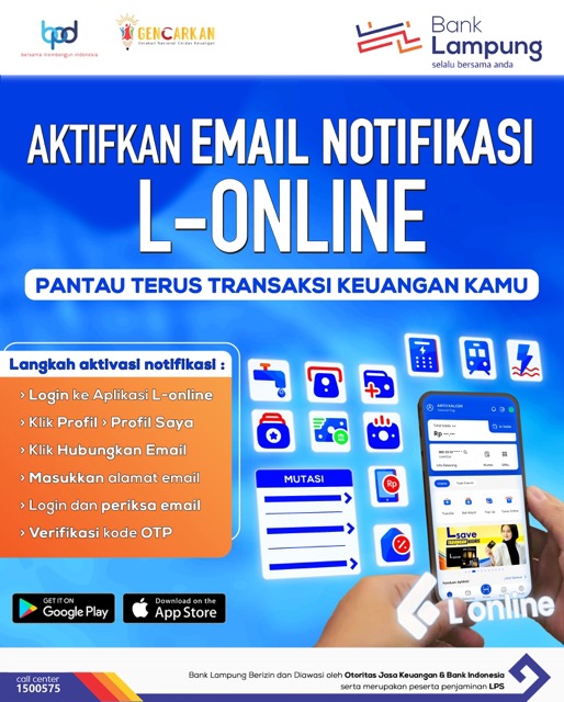 Aktivasi Notifikasi L-online