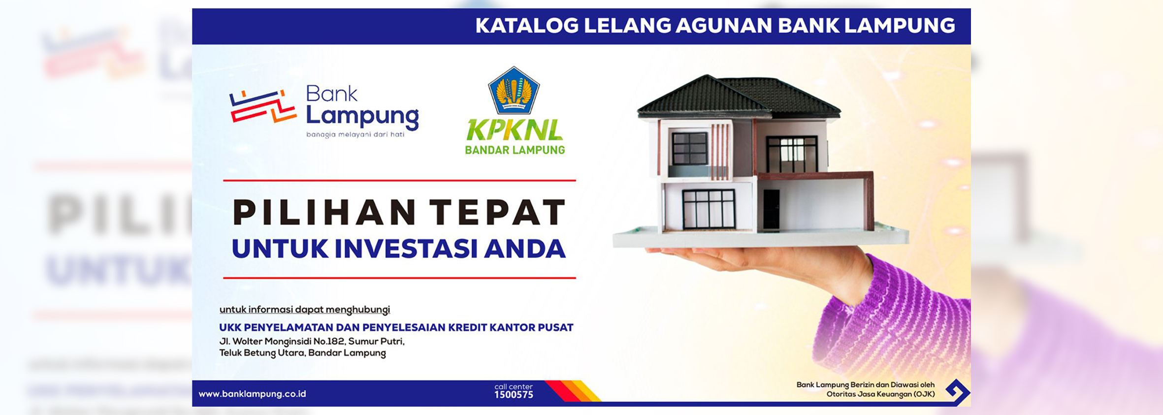 Katalog Lelang Agunan Bank Lampung 2025