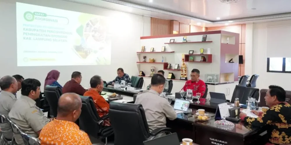 Lampung Selatan Disiapkan Jadi Kabupaten Percontohan Ekonomi Pertanian, Sekda Supriyanto Sambut Program Kementan