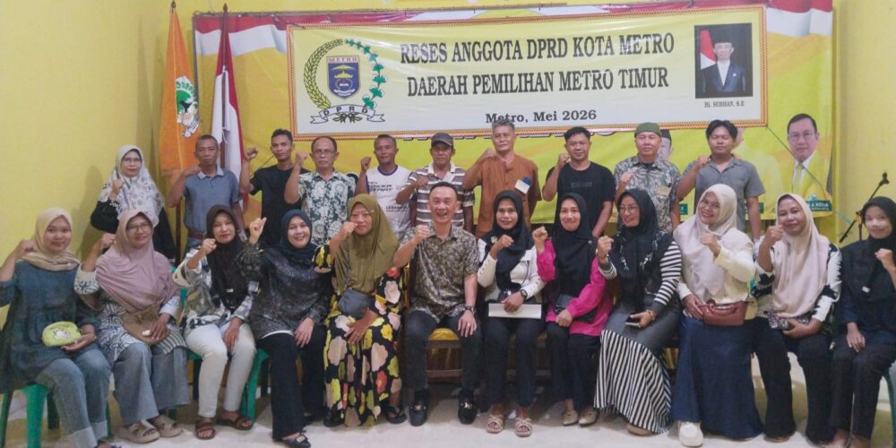 Saat Reses, Subhan Sampaikan Ada Bedah Rumah Untuk Warga Kota Metro