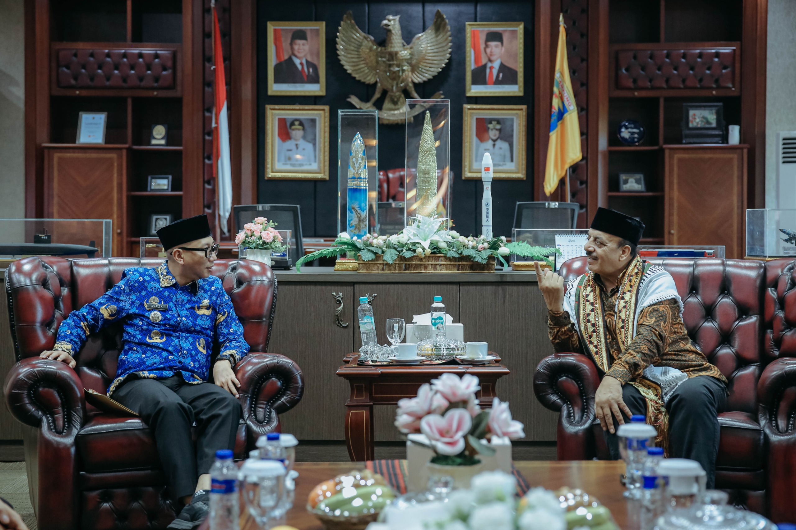Gubernur Mirza Sambut Dubes Palestina, Tegaskan Solidaritas dan Dukungan Lampung untuk Gaza