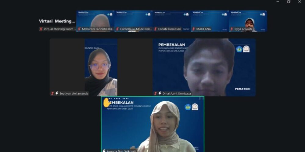 Perpustakaan Unila Siapkan Generasi Literasi, Calon Duta Baca 2026 Ikuti Pembekalan Intensif