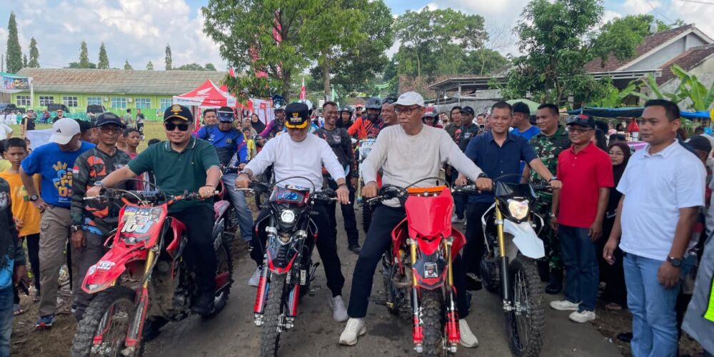 Kasrem 043/Gatam dan Wali Kota Metro Lepas Gas Amal Trail Adventure 2026, Galang Dana Pembangunan Masjid