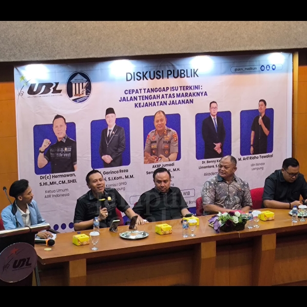 Ketua Komisi I DPRD Lampung: Keamanan Harus Dijaga, Aspek Kemanusiaan Tetap Diperhatikan