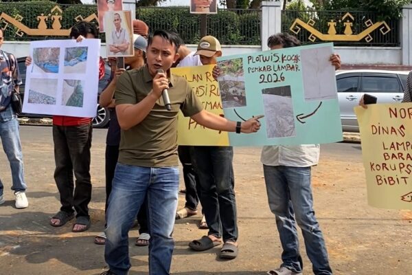 GEMAK Laporkan Dugaan Korupsi APBD Lampung Barat 2025 ke Kejati Lampung, Soroti Proyek Jalan hingga Pengadaan Bibit Ikan