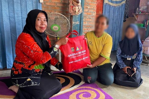 Anting Merah, Langkah SMPN 4 Metro Cetak Generasi Sehat