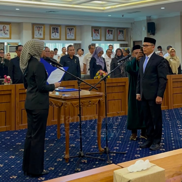 Akhiri Kekosongan Jabatan, Indra Sanjaya Resmi Pimpin Biro Adpim Setda Provinsi Lampung