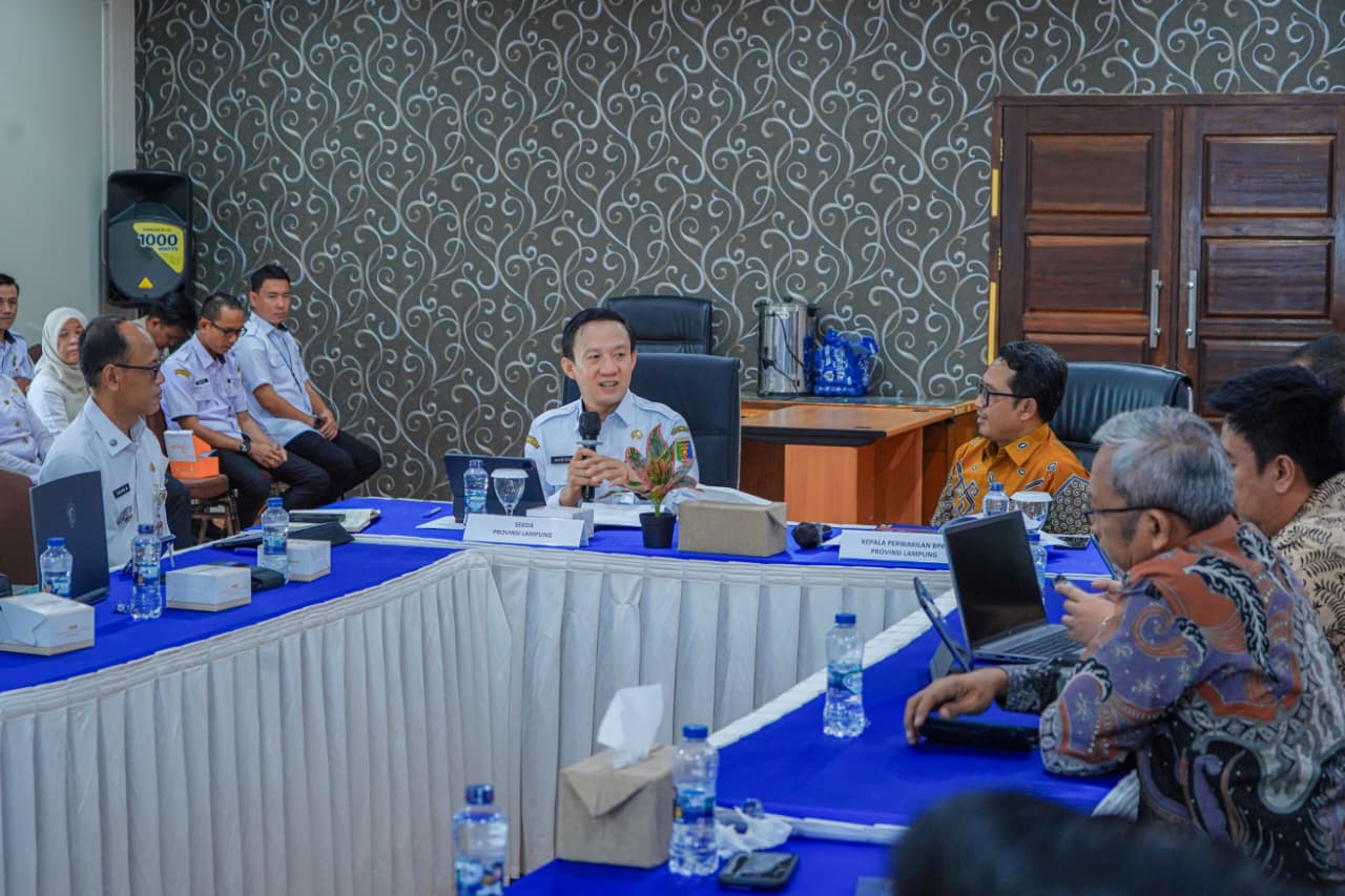 Pemprov Lampung Gandeng BPKP Tingkatkan Akuntabilitas Sektor Ketahanan Pangan