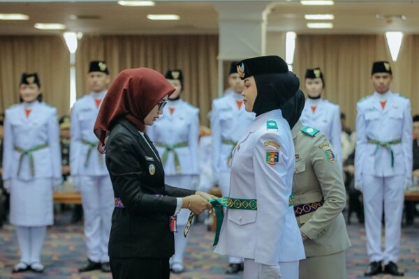 Paskibraka Lampung 2026 Dikukuhkan, Wagub Jihan Titip 3 Pesan Tegas