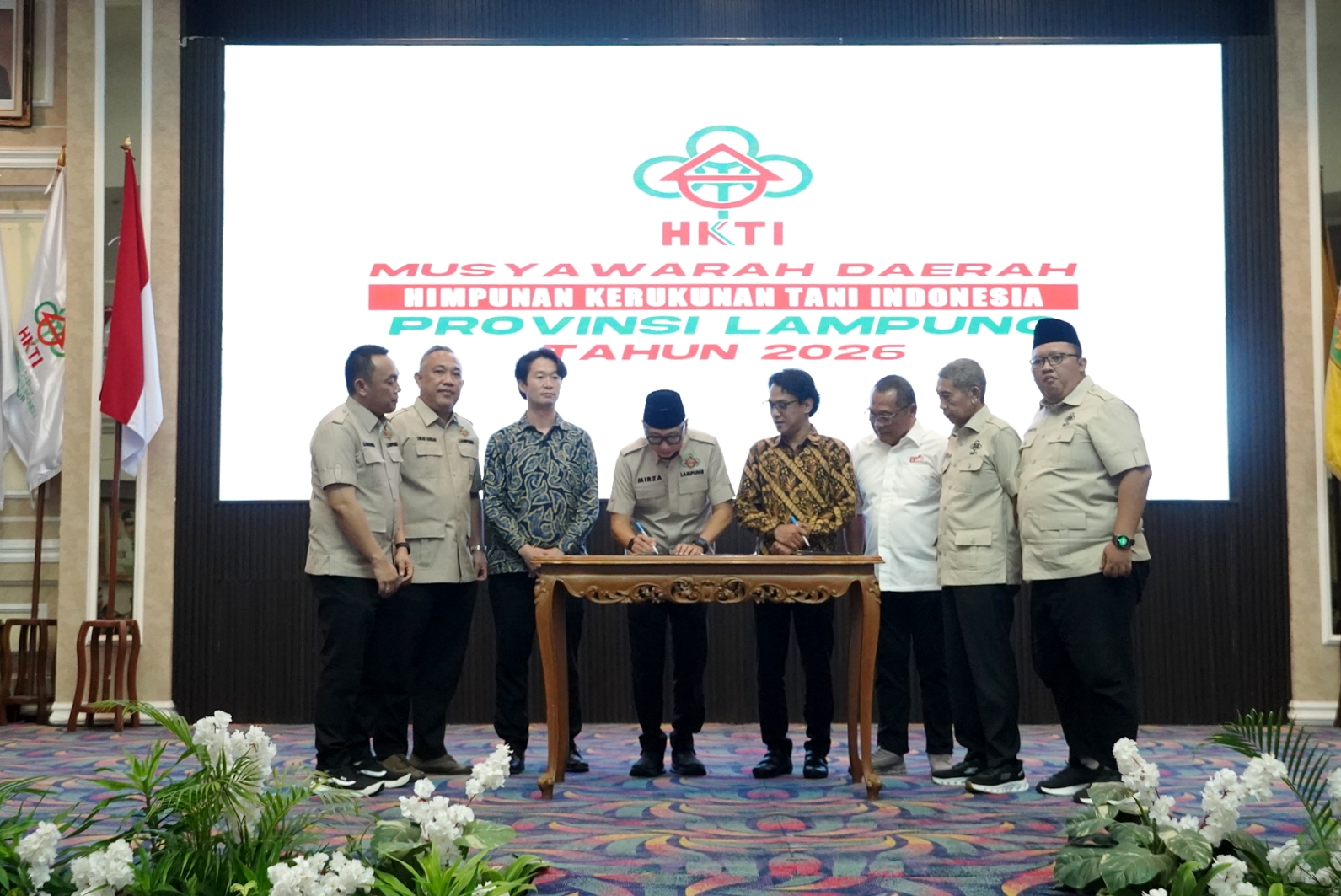 Gubernur Rahmat Mirzani Resmi Pimpin HKTI Lampung, Fokus Tingkatkan Nilai Tambah Pertanian