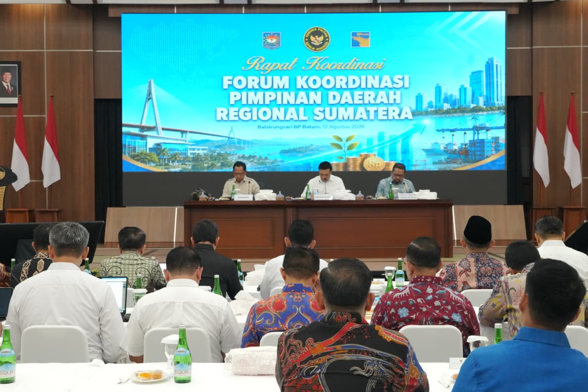 Pemprov Lampung Ikuti Rakor Forkopimda Regional Sumatera, Bahas Stabilitas dan Ekonomi