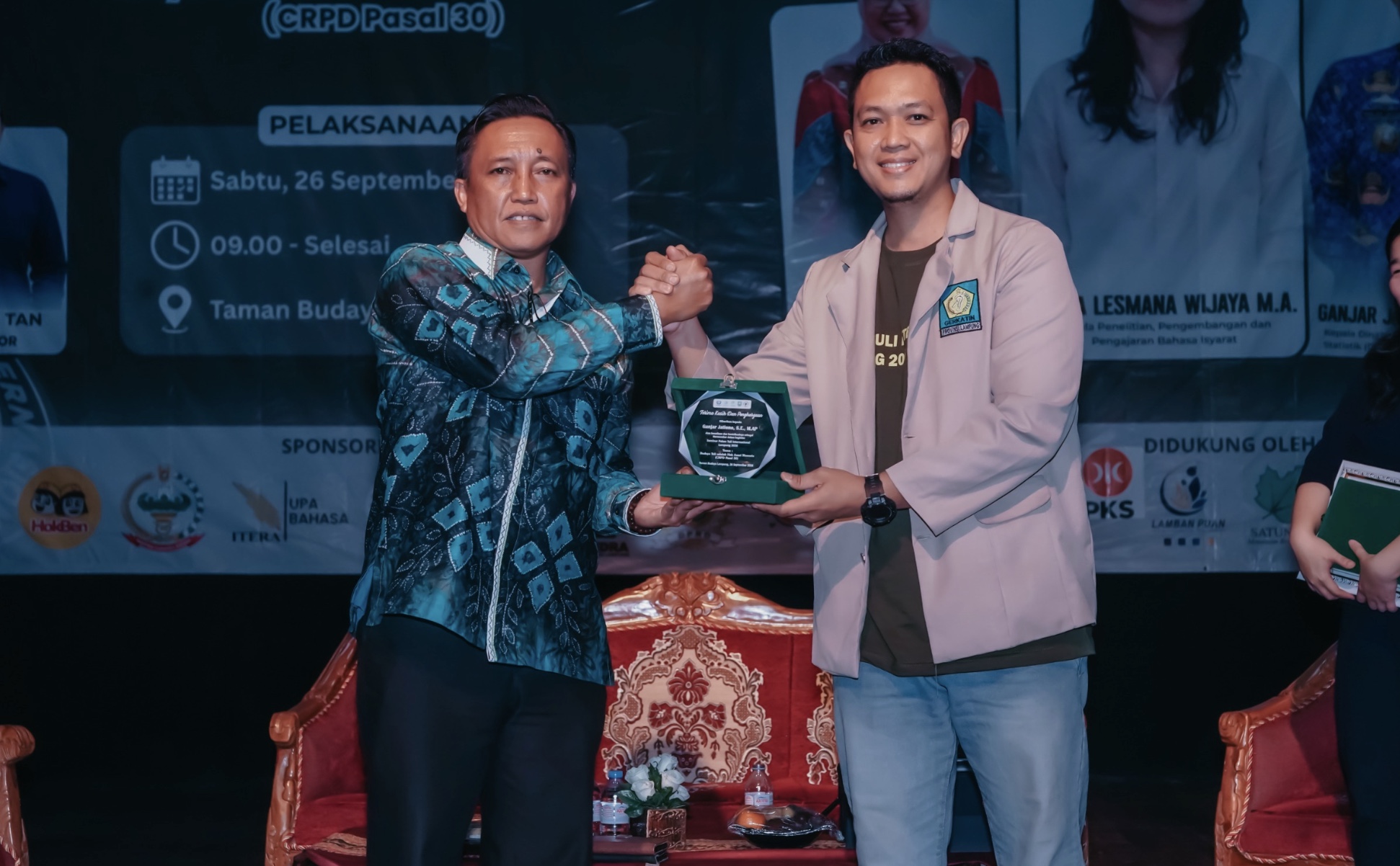 Bangun Lampung Inklusif, Gubernur Mirza Dorong Kaum Tuli Terlibat dalam Pembangunan