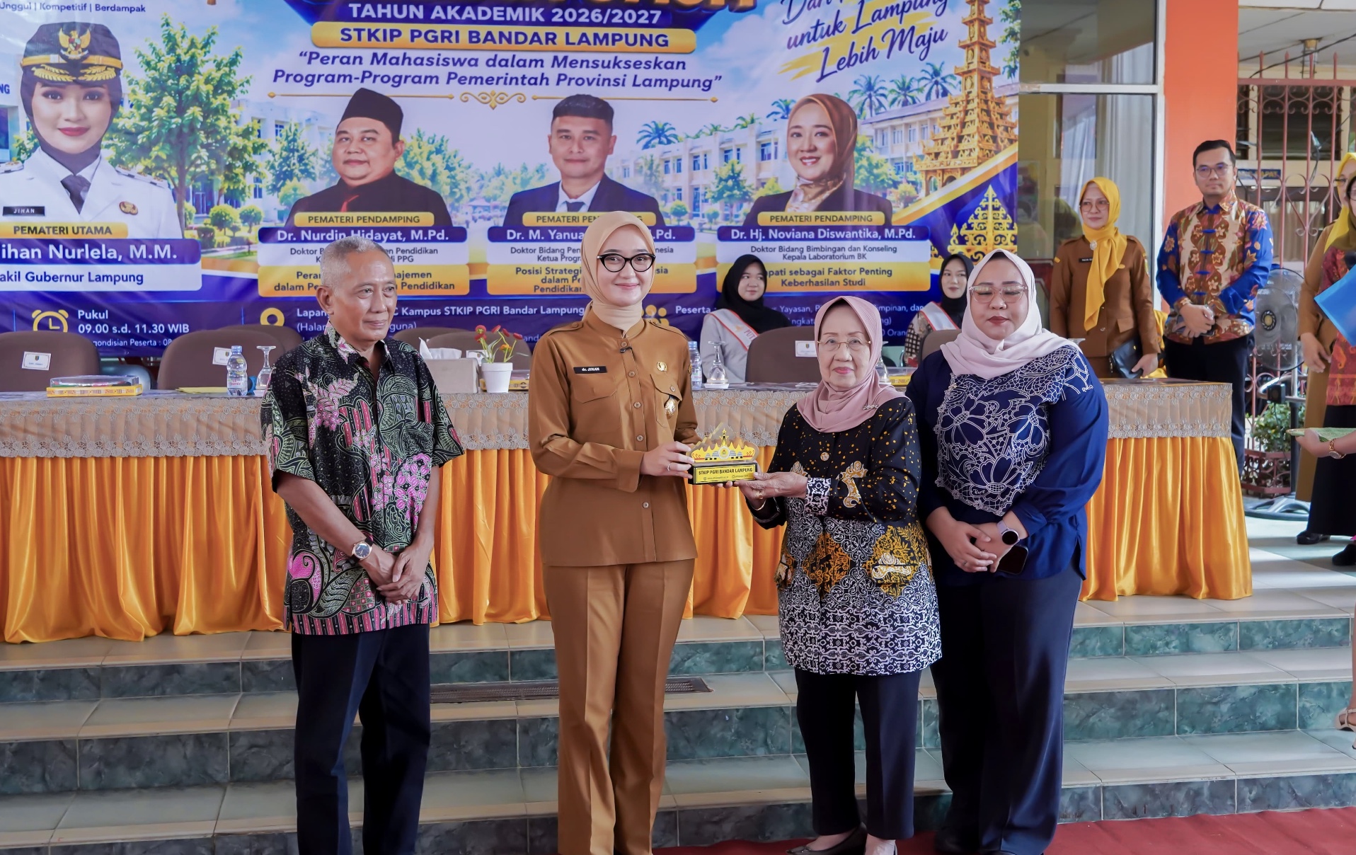 Kuliah Umum di STKIP PGRI, Jihan Dorong Mahasiswa Manfaatkan Teknologi Secara Produktif