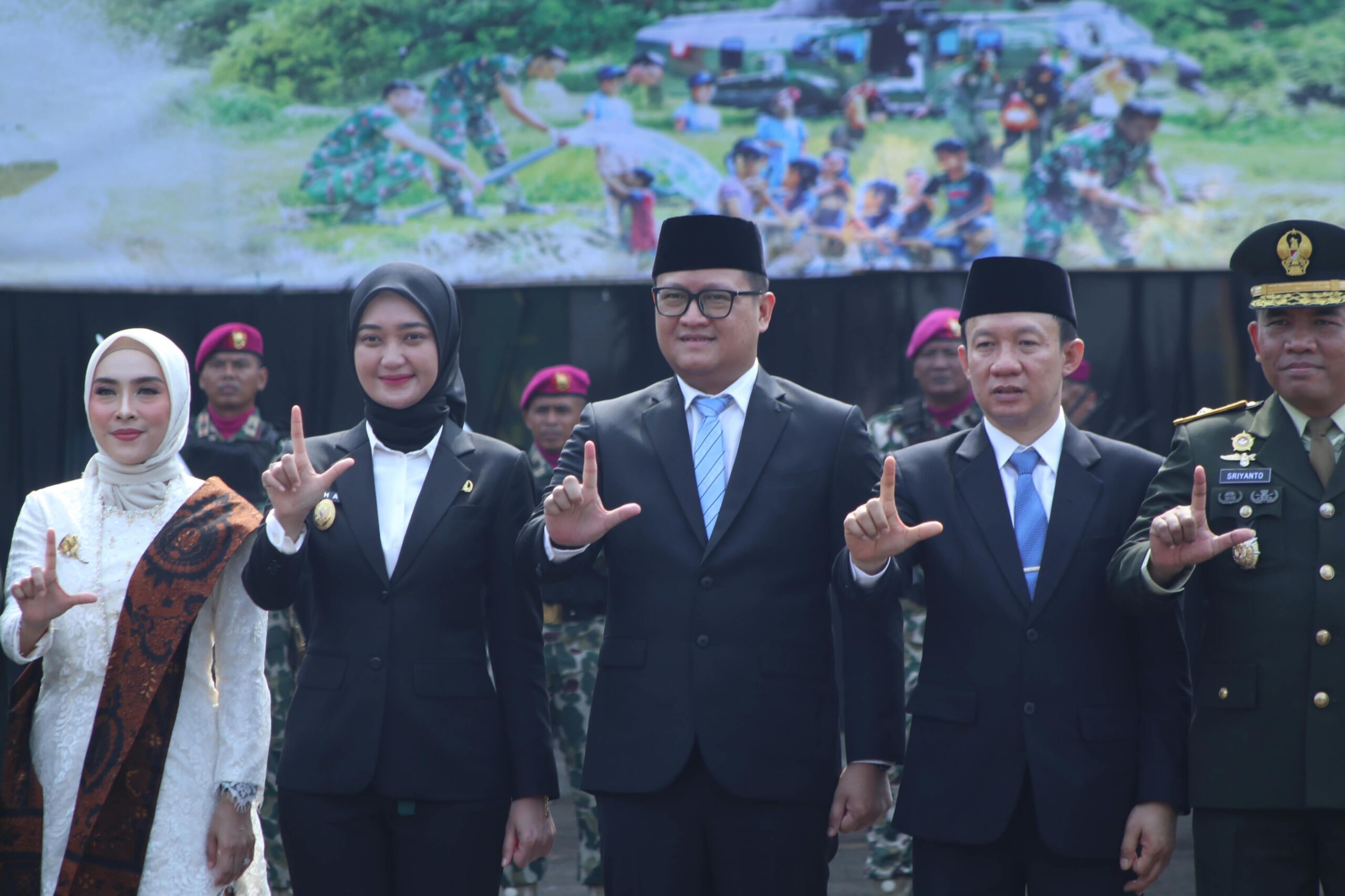 Parade HUT ke-81 TNI di Lampung, Wagub Jihan Nurlela Dorong Penguatan Kolaborasi untuk Pembangunan