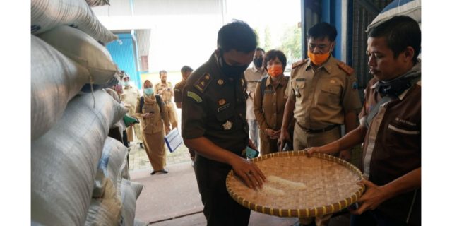 DKP Lampung Selatan Siapkan Cadangan Beras Untuk Bencana